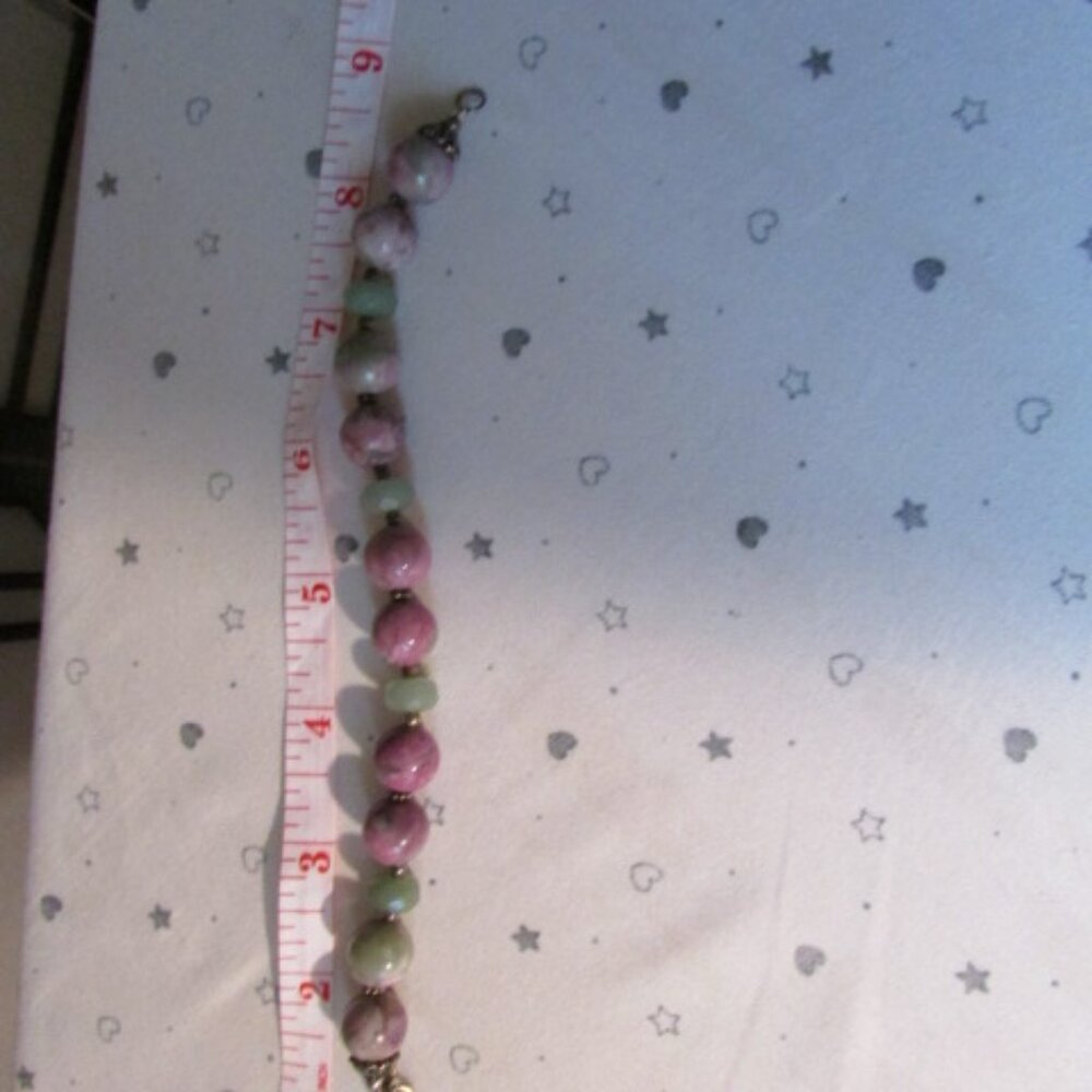 Gemstone Necklace Bracelet set - Picture 2 of 5